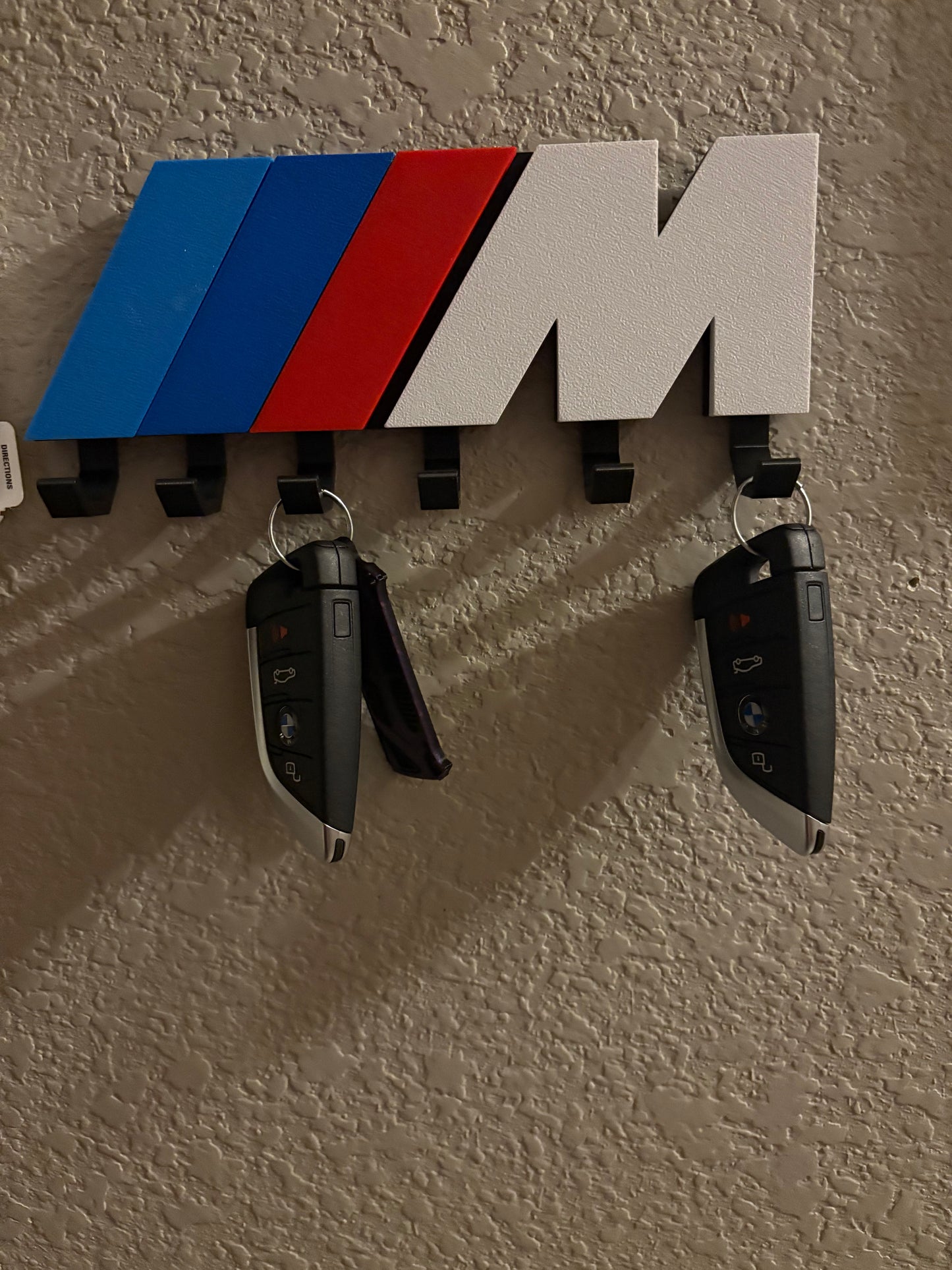 BMW M performance key hanger wall